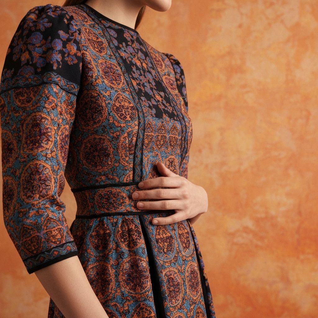 Team collaborating around architectural plans